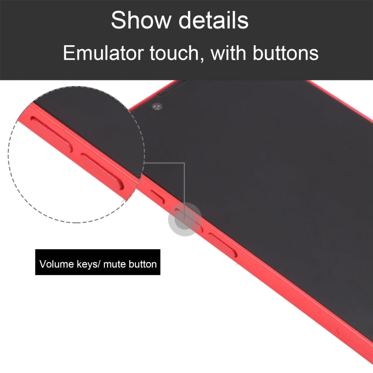 For iPhone 14 Plus Black Screen Non-Working Fake Dummy Display Model(Red) - free shipping - PMC TechLife - Order now!