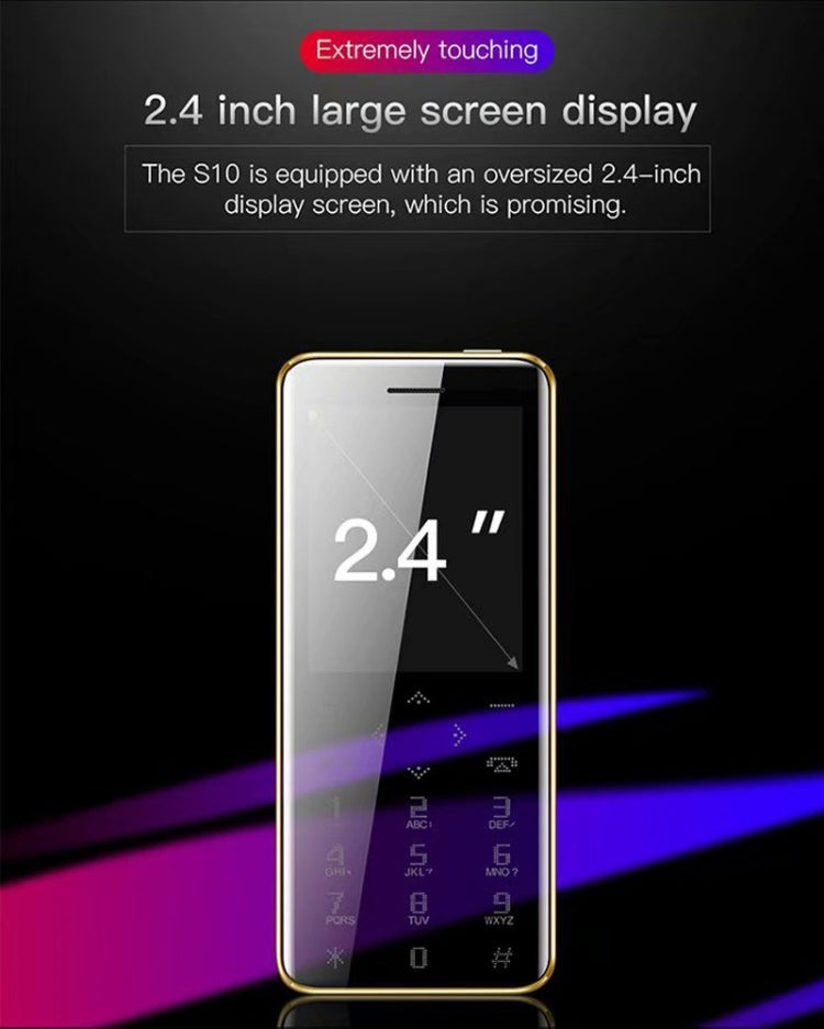 SATREND S10 Card Mobile Phone, 2.4 inch Touch Screen, MTK6261D, Support Bluetooth, FM, GSM, Dual SIM(Pink) - free shipping - PMC TechLife - Order now!