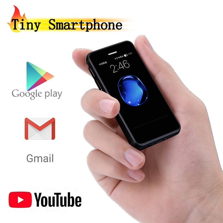 MELROSE S9X, 1GB+8GB, 2.45 inch, Android 5.1 MTK6580 Quad Core, Support Bluetooth / WiFi, Network: 3G(Black) - free shipping - PMC TechLife - Order now!