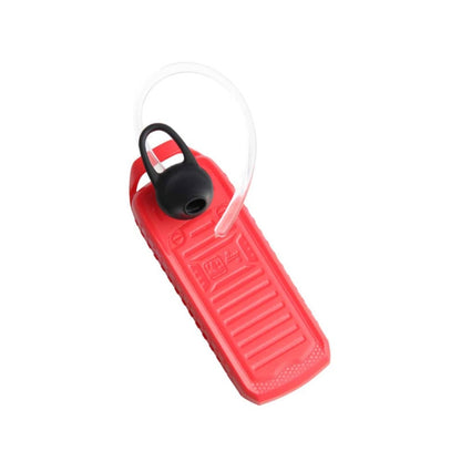 Mini B25 Headphone Mobile Phone, Hands Free Bluetooth Dialer Headphone, MP3 Music, Dual SIM, Network: 2G(Red) - Others by PMC Jewellery | Online Shopping South Africa | PMC Jewellery