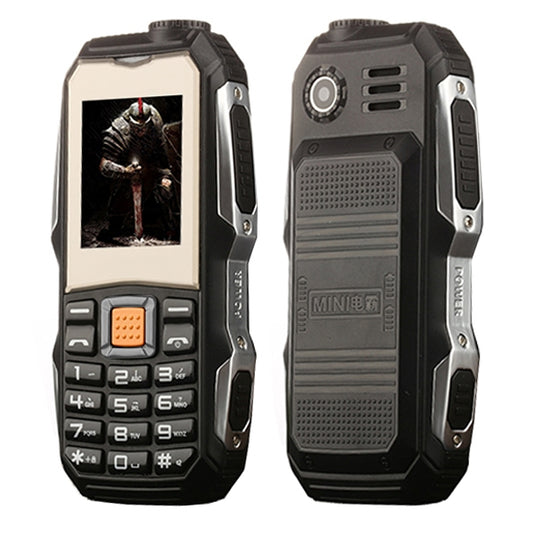L9 Triple Proofing Elder Phone, Waterproof Shockproof Dustproof, 3800mAh Battery, 1.8 inch, 21 Keys, LED Flashlight, FM, Dual SIM(Black) - Others by PMC Jewellery | Online Shopping South Africa | PMC Jewellery