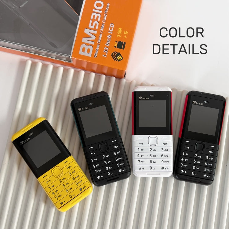 SERVO BM5310 Mini Mobile Phone, English Key, 1.33 inch, MTK6261D, 21 Keys, Support Bluetooth, FM, Magic Sound, Auto Call Record, GSM, Triple SIM (Red) - free shipping - PMC TechLife - Order now!