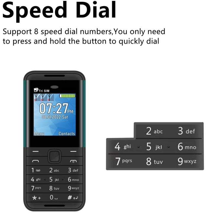 SERVO BM5310 Mini Mobile Phone, English Key, 1.33 inch, MTK6261D, 21 Keys, Support Bluetooth, FM, Magic Sound, Auto Call Record, GSM, Triple SIM (Red) - free shipping - PMC TechLife - Order now!
