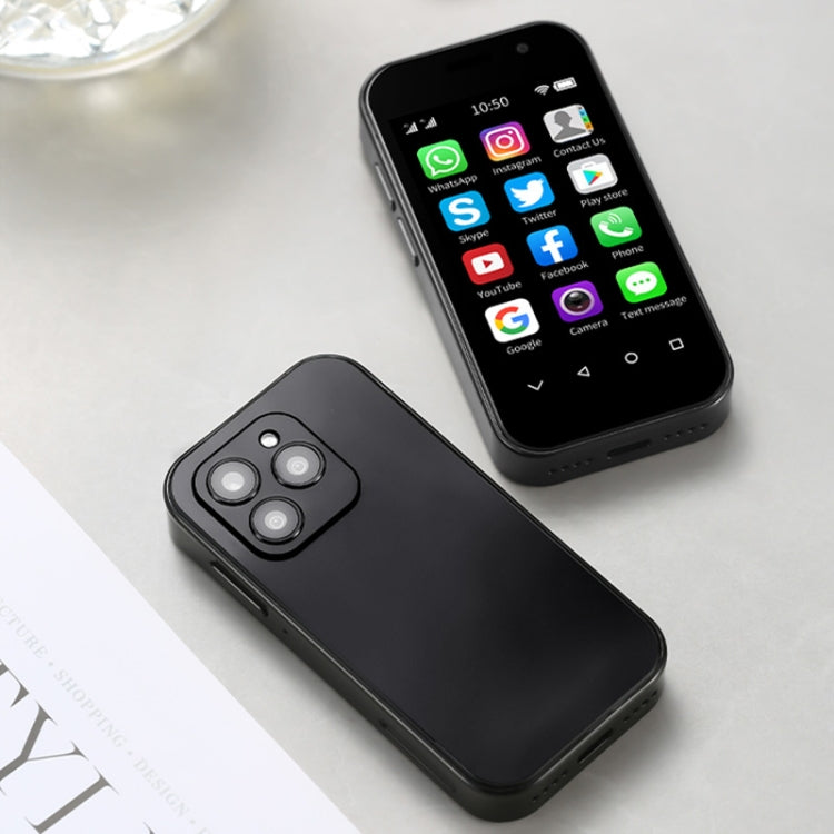 SOYES 14 Pro, 3GB+64GB, Face Recognition, 3.0 inch Android 9.0 MTK6739CW Quad Core up to 1.28GHz, OTG, Network: 4G, Dual SIM, Support Google Play(Black) - SOYES by SOYES | Online Shopping South Africa | PMC TechLife