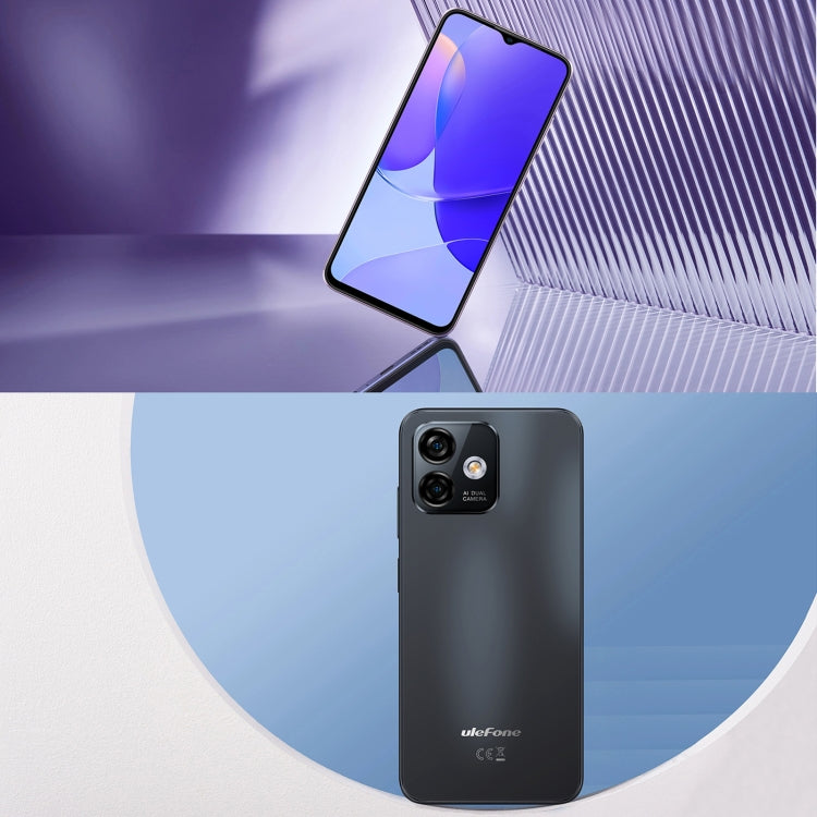 [HK Warehouse] Ulefone Note 16 Pro, 8GB+128GB, Dual Back Cameras, Face ID & Side Fingerprint Identification, 4400mAh Battery, 6.52 inch Android 13 Unisoc T606 OctaCore up to 1.6GHz, Network: 4G, Dual SIM, OTG(Black) - Ulefone by Ulefone | Online Shopping South Africa | PMC Jewellery