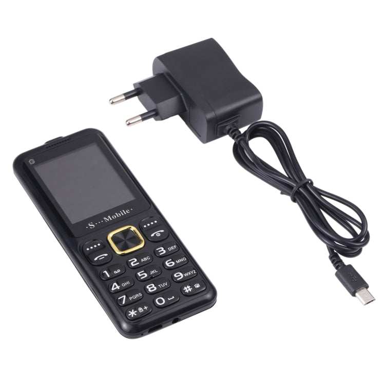 W23 Elder Phone, 2.2 inch, 800mAh Battery, 21 Keys, Support Bluetooth, FM, MP3, GSM, Triple SIM (Black) - Others by PMC Jewellery | Online Shopping South Africa | PMC Jewellery