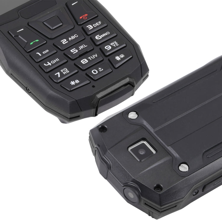 Rugtel R2C Rugged Phone, IP68 Waterproof Dustproof Shockproof, 2.4 inch, MTK6261D, 2500mAh Battery, SOS, FM, Dual SIM(Black) - Others by Rugtel | Online Shopping South Africa | PMC Jewellery