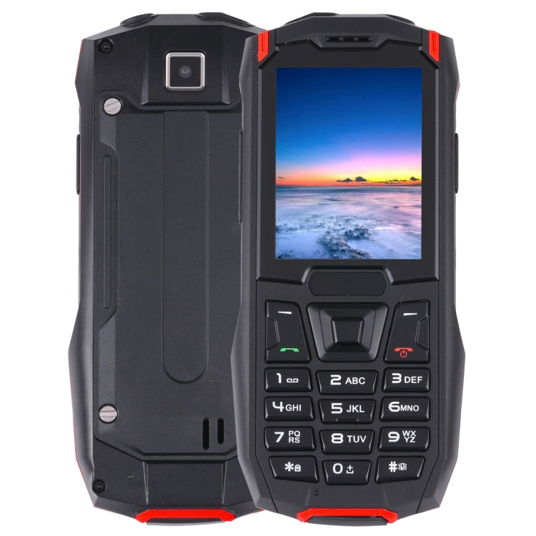 Rugtel R2C Rugged Phone, IP68 Waterproof Dustproof Shockproof, 2.4 inch, MTK6261D, 2500mAh Battery, SOS, FM, Dual SIM(Red) - Others by Rugtel | Online Shopping South Africa | PMC Jewellery | Buy Now Pay Later Mobicred