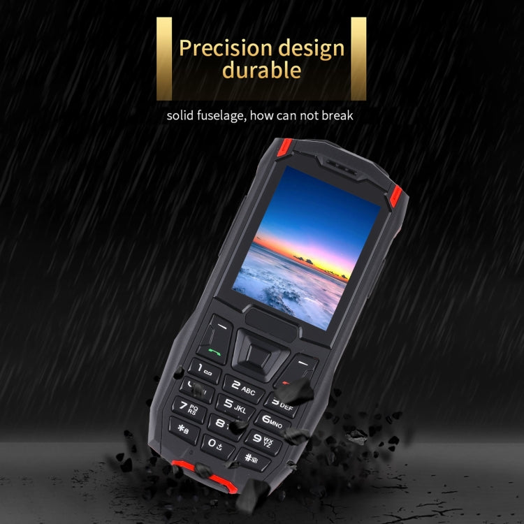 Rugtel R2C Rugged Phone, IP68 Waterproof Dustproof Shockproof, 2.4 inch, MTK6261D, 2500mAh Battery, SOS, FM, Dual SIM(Red) - Others by Rugtel | Online Shopping South Africa | PMC Jewellery | Buy Now Pay Later Mobicred