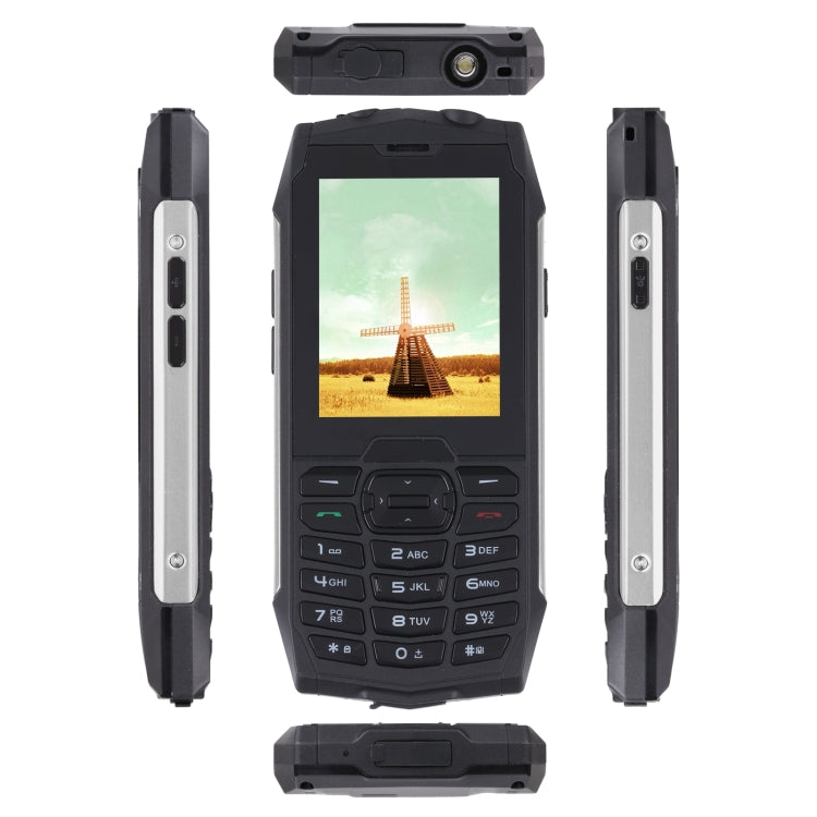 Rugtel R3C Rugged Phone, IP68 Waterproof Dustproof Shockproof, 2.8 inch, MTK6261D, 2000mAh Battery, SOS, FM, Dual SIM(Silver) - Others by Rugtel | Online Shopping South Africa | PMC Jewellery