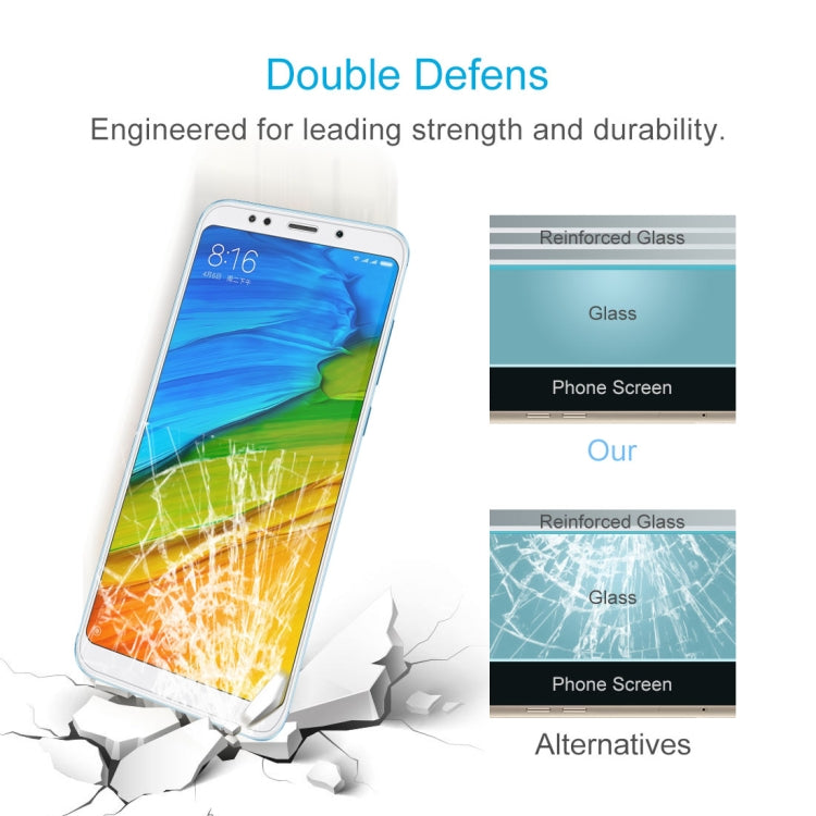 100 PCS for Xiaomi Redmi 5 Plus  0.26mm 9H Surface Hardness 2.5D Curved Edge Tempered Glass Screen Protector -  by PMC TechLife | Online Shopping South Africa | PMC TechLife