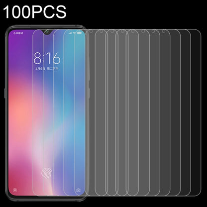 100 PCS 0.26mm 9H 2.5D Tempered Glass Film for Xiaomi Mi 9 SE -  by PMC Jewellery | Online Shopping South Africa | PMC Jewellery