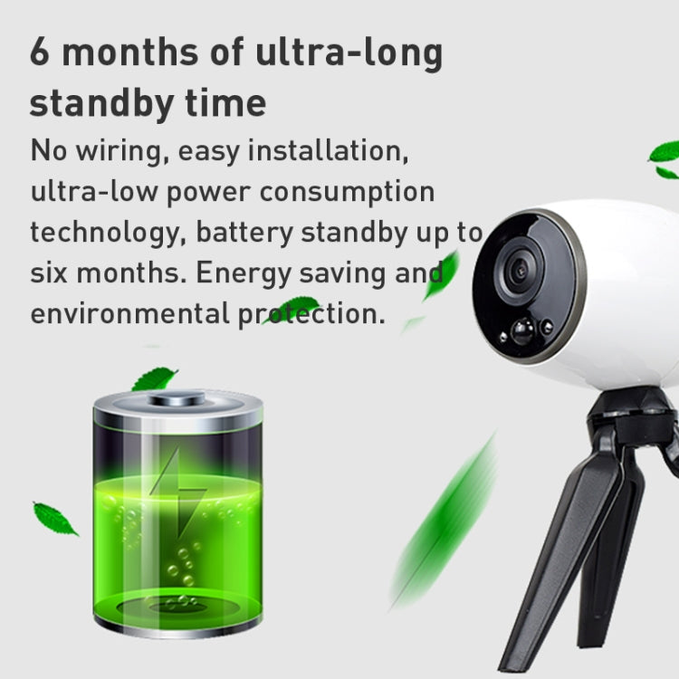 GH3 WiFi Smart Surveillance Camera with Tripod, Support Night Vision / Two-way Audio (White) - free shipping - PMC TechLife - Order now!
