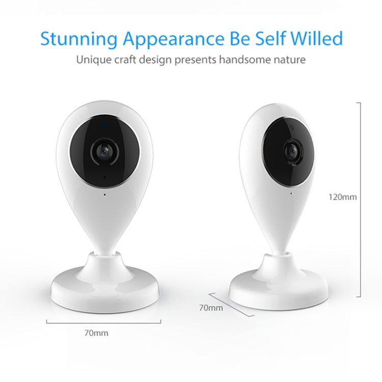 NEO NIP-55AI Indoor WiFi IP Camera, with IR Night Vision & Multi-angle Monitor & Mobile Phone Remote Control - Mini Camera by NEO | Online Shopping South Africa | PMC Jewellery | Buy Now Pay Later Mobicred