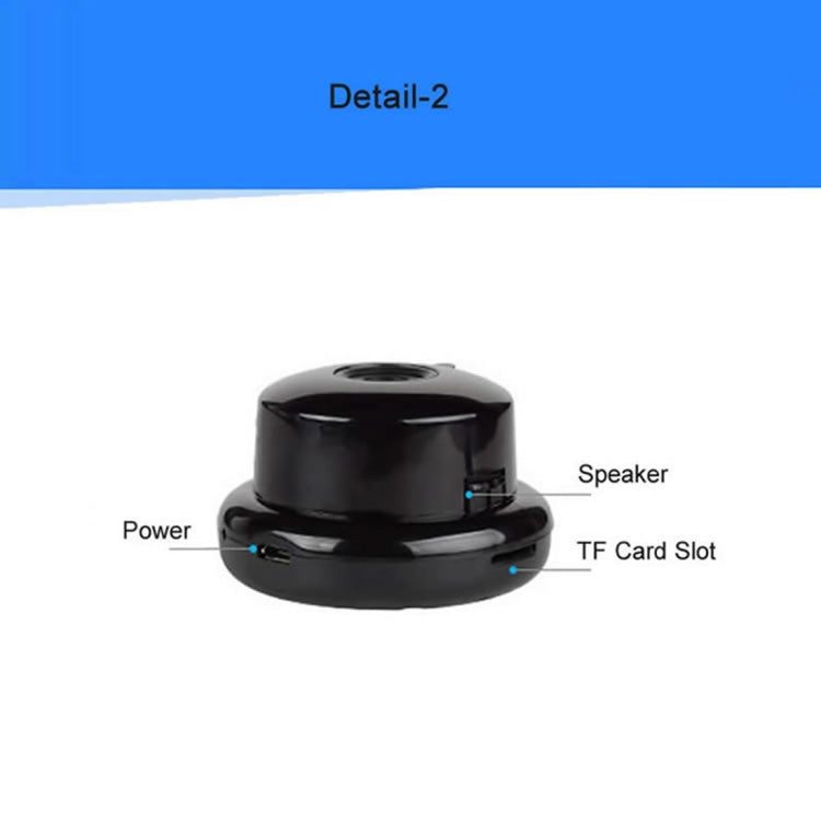 Anpwoo MN001 3518Ev200 1.0 MP Mini HD WiFi IP Camera with 6 PCS Infrared LEDs, Support Motion Detection & Night Vision & TF Card(Max 64GB) - free shipping - PMC TechLife - Order now!