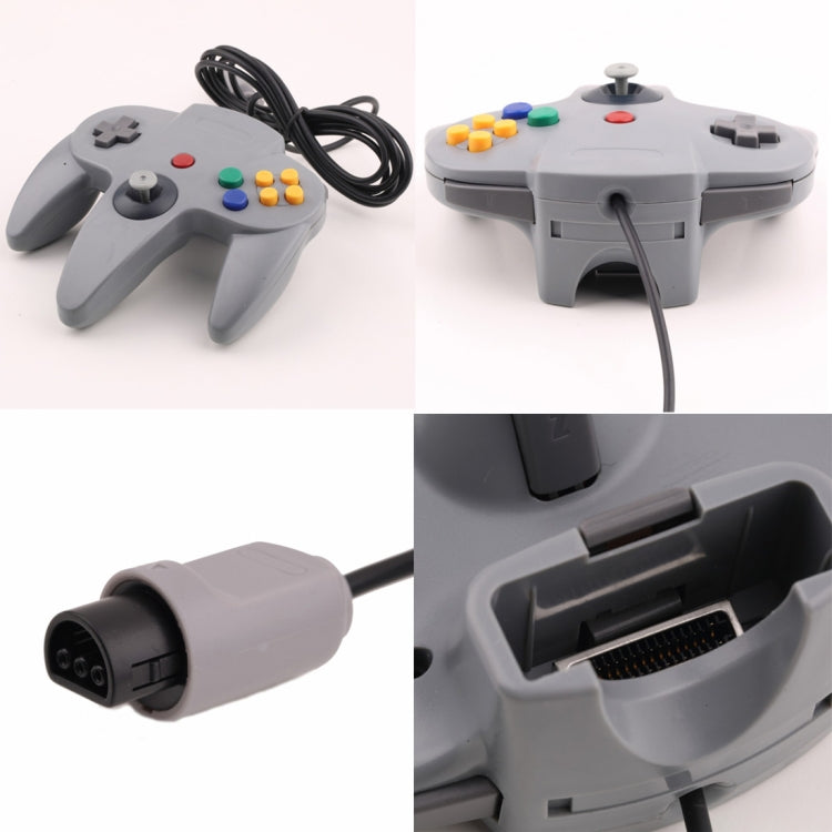 For Nintendo N64 Wired Game Controller Gamepad(Black) - free shipping - PMC TechLife - Order now!