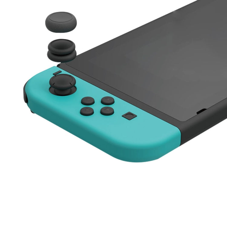 Left + Right Gamepad Rocker Cap Button Cover for NS Pro / PS4(Black) - Cases by PMC TechLife | Online Shopping South Africa | PMC TechLife