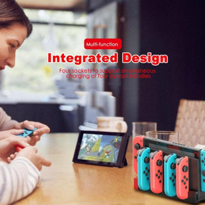 iPega PG-9186 Game Controller Charger Charging Dock Stand Station Holder with Indicator for Nintendo Switch Joy-Con - Charger & Power by ipega | Online Shopping South Africa | PMC Jewellery | Buy Now Pay Later Mobicred