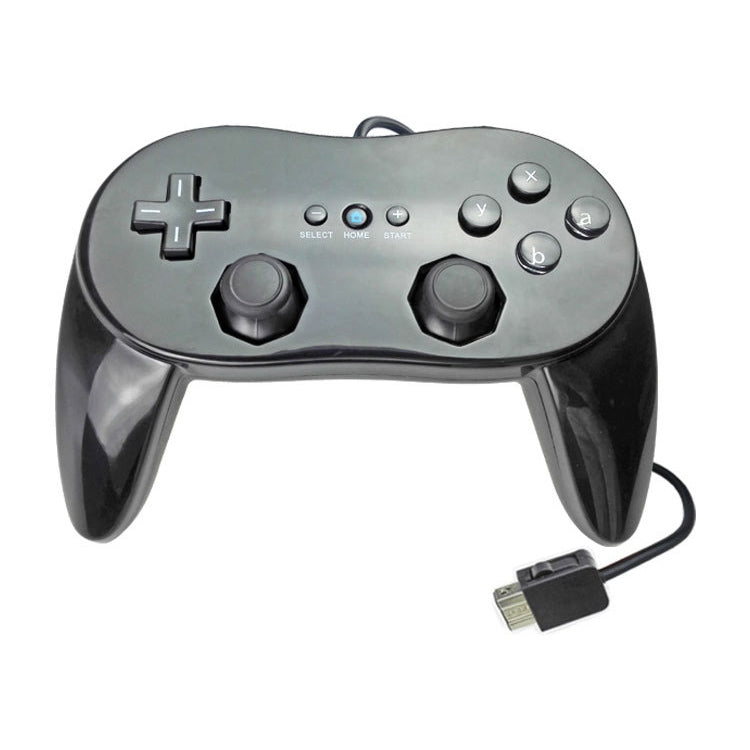 Classic Wired Game Controller Gaming Remote For Nintendo Wii(Black) - Gamepads by PMC Jewellery | Online Shopping South Africa | PMC Jewellery