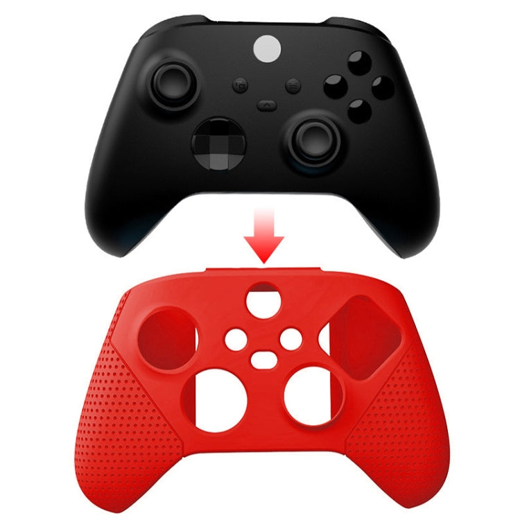 DOBE TYX-0626 Anti-slip Silicone Handle Protective Cover For Xbox Series X(Red) - Cases by DOBE | Online Shopping South Africa | PMC TechLife
