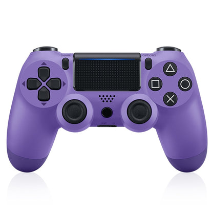 For PS4 Wireless Bluetooth Game Controller Gamepad with Light, EU Version(Purple) - Gamepads by PMC Jewellery | Online Shopping South Africa | PMC Jewellery