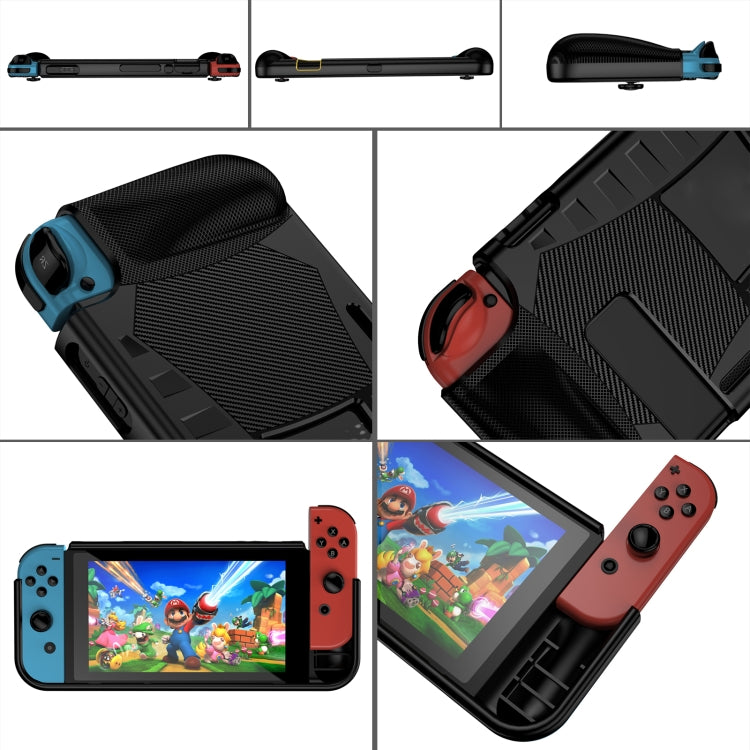 TPU Soft Protective Shell Drop Resistance for Nintendo Switch(Black) - Cases by PMC Jewellery | Online Shopping South Africa | PMC Jewellery