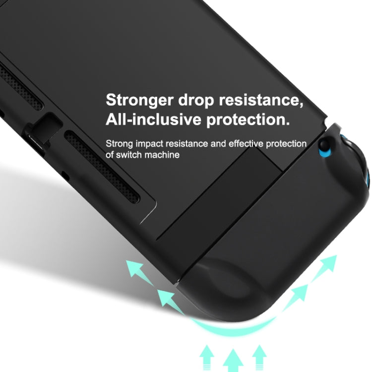 For Nintendo Switch Pure Color Shockproof TPU Case(Blue) - Cases by PMC TechLife | Online Shopping South Africa | PMC TechLife