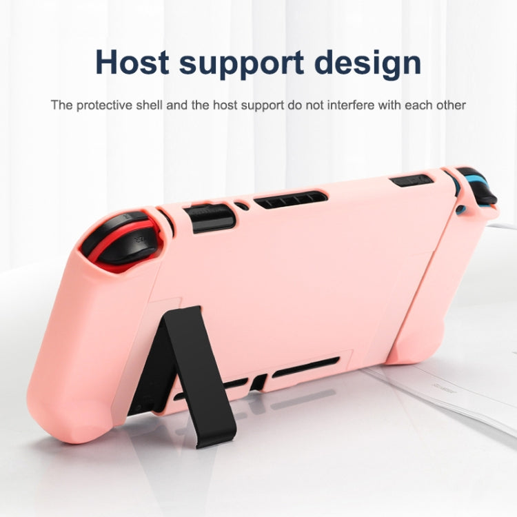 For Nintendo Switch Pure Color Shockproof TPU Case(Blue) - Cases by PMC TechLife | Online Shopping South Africa | PMC TechLife