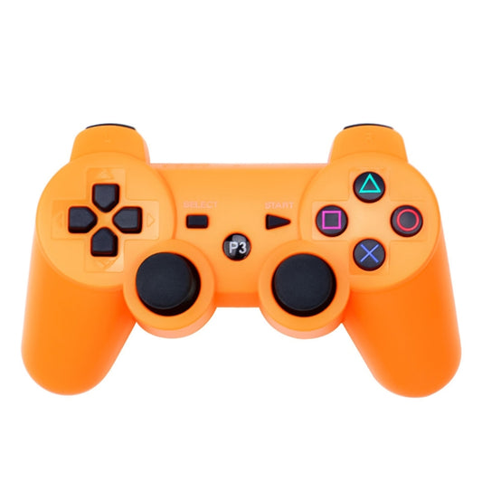 Snowflake Button Wireless Bluetooth Gamepad Game Controller for PS3(Orange) - Gamepads by PMC Jewellery | Online Shopping South Africa | PMC Jewellery