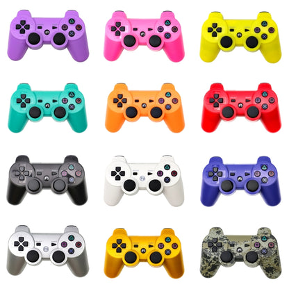 Snowflake Button Wireless Bluetooth Gamepad Game Controller for PS3(Silver) - Gamepads by PMC Jewellery | Online Shopping South Africa | PMC Jewellery