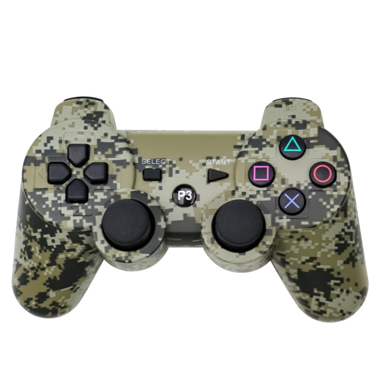 Snowflake Button Wireless Bluetooth Camouflage Gamepad Game Controller for PS3 - Gamepads by PMC Jewellery | Online Shopping South Africa | PMC Jewellery