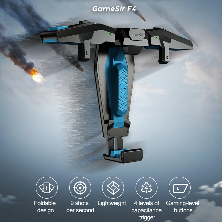 GameSir F4 Foldable Eagle Wing Shaped Physical Direct Connect Capacitor Gamepad Compatible with IOS & Android System Devices - free shipping - PMC TechLife - Order now!