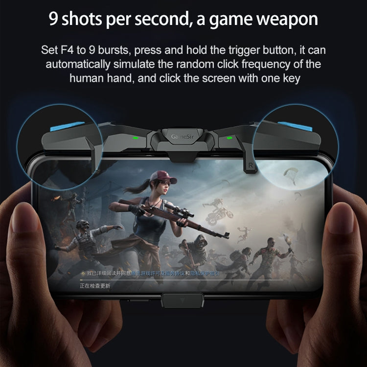 GameSir F4 Foldable Eagle Wing Shaped Physical Direct Connect Capacitor Gamepad Compatible with IOS & Android System Devices - free shipping - PMC TechLife - Order now!