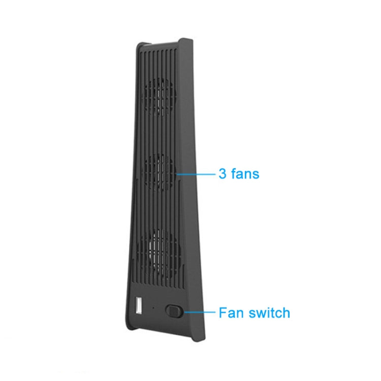 KJH P5-009 Console Cooling Fan For PS5(White) - Others by PMC TechLife | Online Shopping South Africa | PMC TechLife | Buy Now Pay Later Mobicred