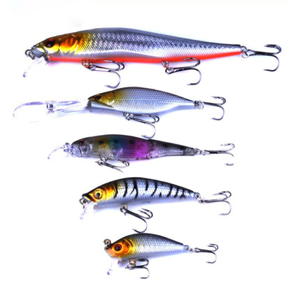 HENGJIA 5 PCS/Kit Popular Fishing Lures Bait Bionic Kit - Fishing Lures by HENGJIA | Online Shopping South Africa | PMC Jewellery | Buy Now Pay Later Mobicred