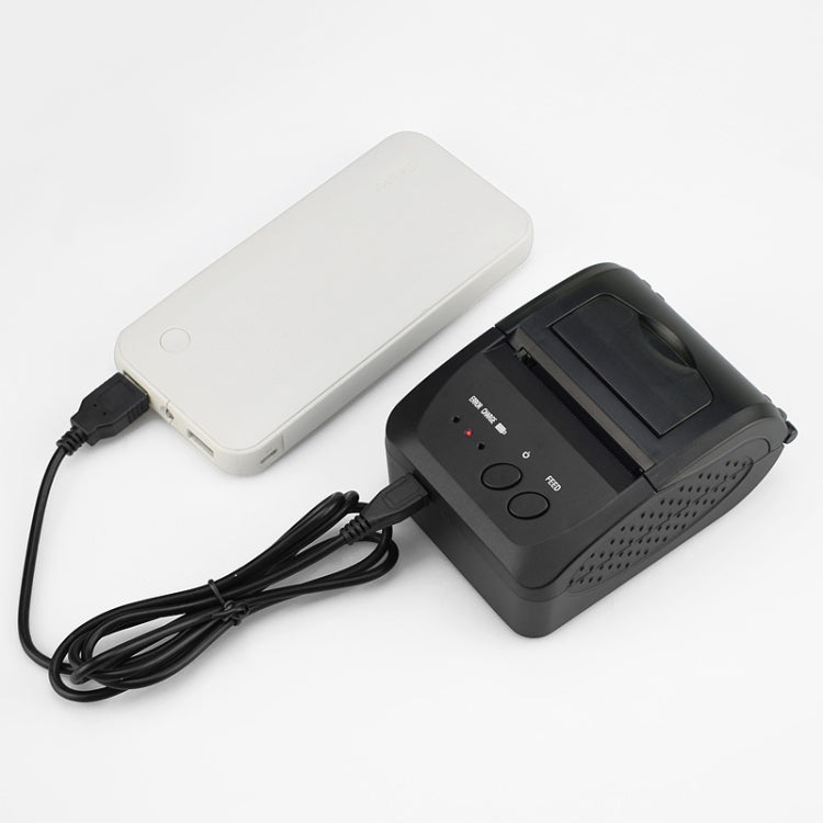 Portable 58mm Thermal Bluetooth Receipt Printer, Support Charging Treasure Charging - Printer Accessories by PMC TechLife | Online Shopping South Africa | PMC TechLife