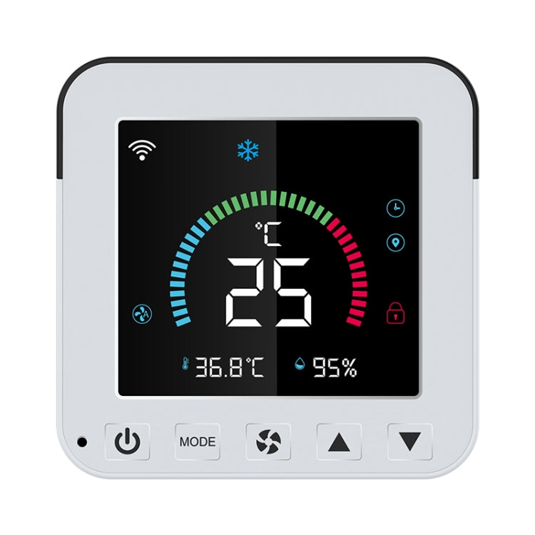 NEO NAS-RT01W WiFi Smart Color Screen Infrared Air Conditioner Controller Thermostat(White) - free shipping - PMC TechLife - Order now!