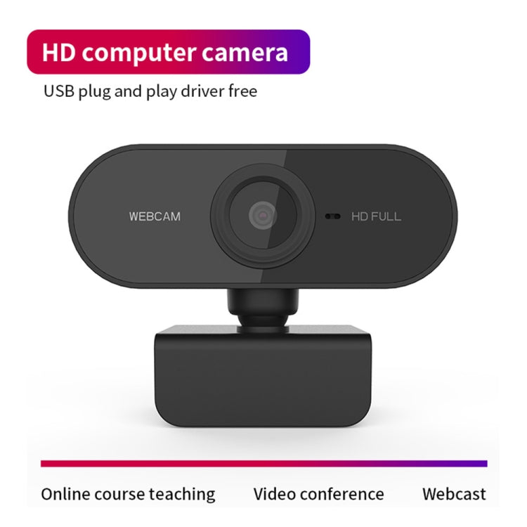 HD-U01 1080P USB Camera WebCam with Microphone - HD Camera by PMC TechLife | Online Shopping South Africa | PMC TechLife