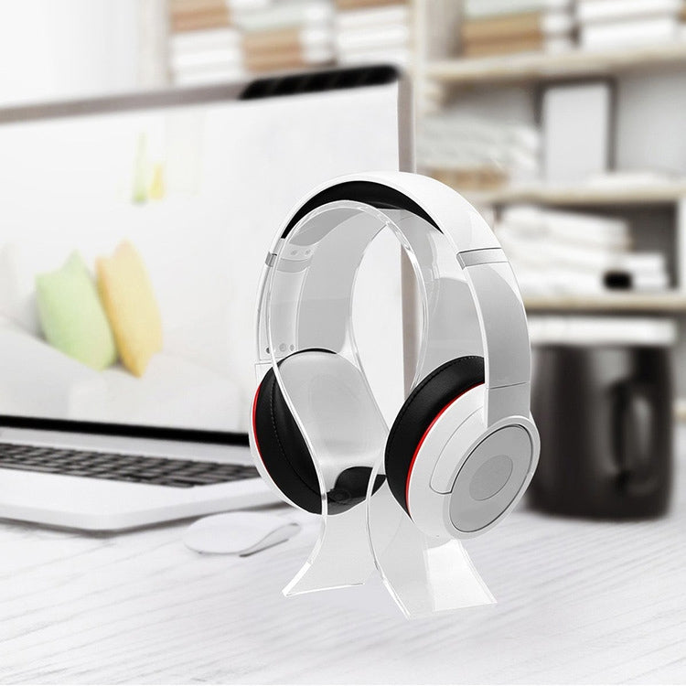 DA1502 Universal Acrylic Headset Stand Display Hanger (Transparent) - Anti-lost & Holder by PMC TechLife | Online Shopping South Africa | PMC TechLife