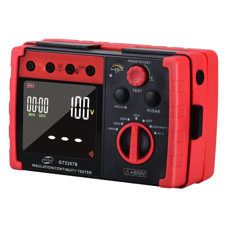 BENETECH GT5307B Professional LCD Digital Insulation Resistance Tester - free shipping - PMC TechLife - Order now!
