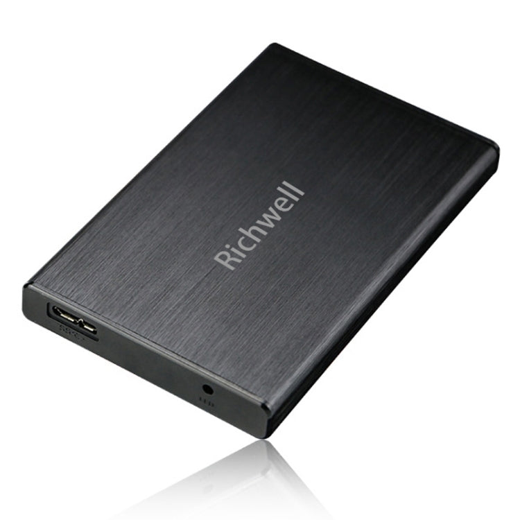 Richwell SATA R23-SATA-1TGB 2.5 inch USB3.0 Interface Mobile Hard Disk Drive, Capacity: 1TB(Black) - External Hard Drives by Richwell | Online Shopping South Africa | PMC Jewellery | Buy Now Pay Later Mobicred