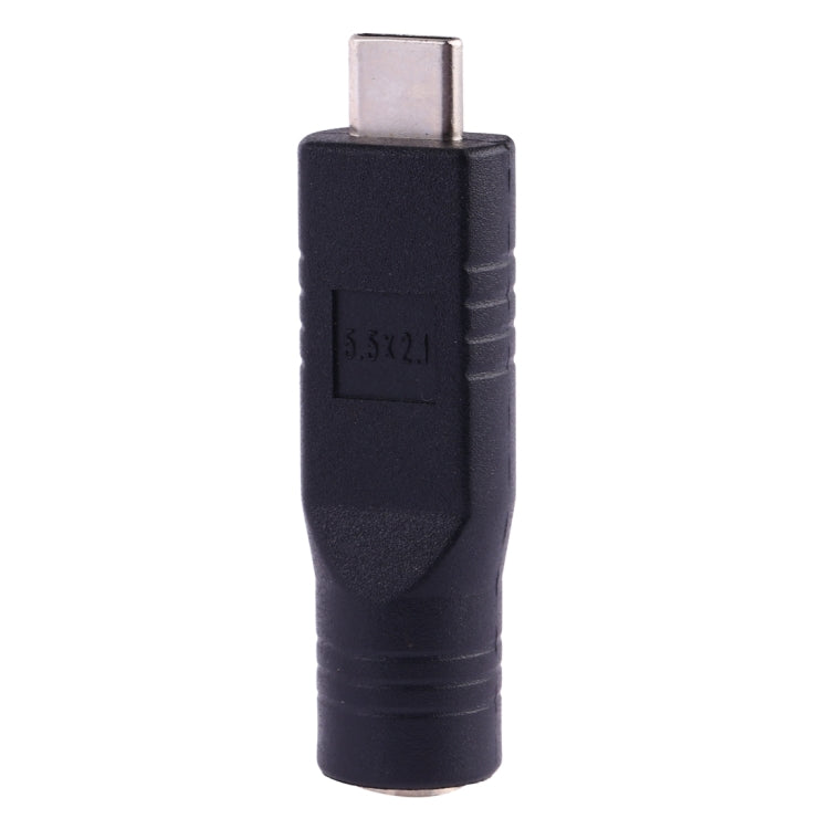 5.5 x 2.1mm Female to USB-C / Type-C Male Plug Adapter Connector - free shipping - PMC TechLife - Order now!