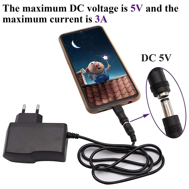 5.5 x 2.1mm Female to USB-C / Type-C Male Plug Adapter Connector - free shipping - PMC TechLife - Order now!