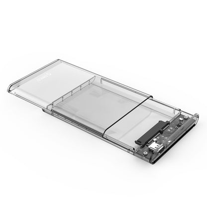 ORICO 2139C3-G2 SATA 2.5 inch USB3.1 Gen2 USB-C / Type-C Interface Transparent Hard Drive Enclosure, Support Storage Capacity: 4TB - HDD Enclosure by ORICO | Online Shopping South Africa | PMC Jewellery