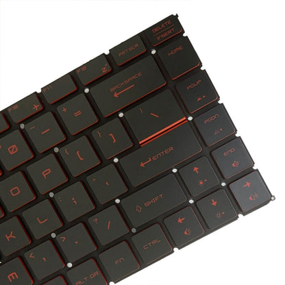 US Version Laptop Keyboard with Backlight for MSI GS65 / GS65VR / MS-16Q2 / Stealth 8SE /8SF / 8SG /Thin 8RE / Thin 8RF (Red) - Replacement Keyboards by PMC Jewellery | Online Shopping South Africa | PMC Jewellery