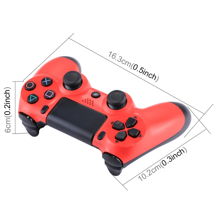Doubleshock Wireless Game Controller for Sony PS4(Red) - Gamepads by PMC Jewellery | Online Shopping South Africa | PMC Jewellery