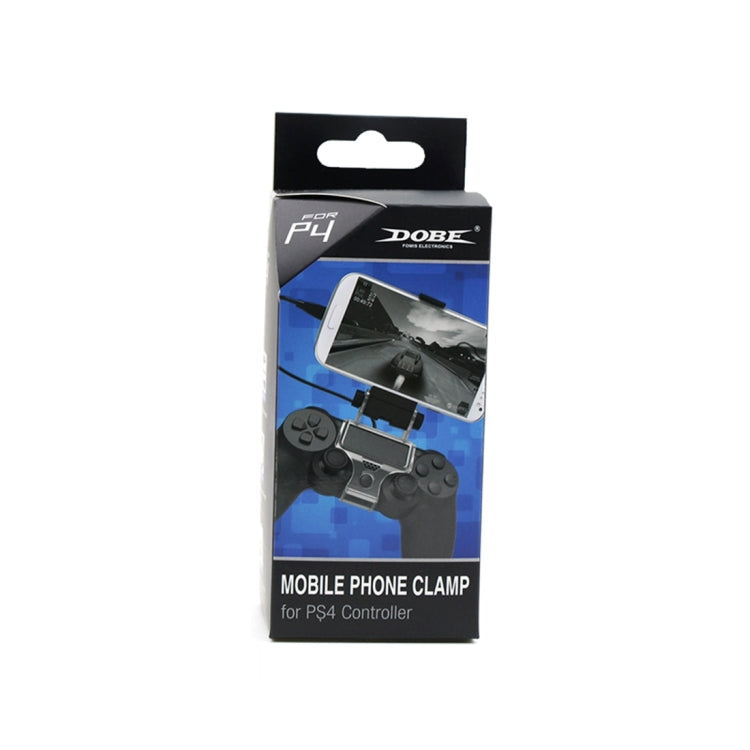 DOBE TP4-016 Smartphone OTG Clamp Holder for Sony PS4 Game Controller, Suitable for Up to 6 inch Phones - Holder by DOBE | Online Shopping South Africa | PMC Jewellery