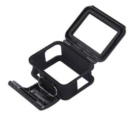 PULUZ ABS Plastic Housing Shell Frame Mount Protective Case Cage with Pedestal and Long Screw for GoPro HERO(2018) /7 Black /6 /5 - Protective Frame by PULUZ | Online Shopping South Africa | PMC Jewellery | Buy Now Pay Later Mobicred