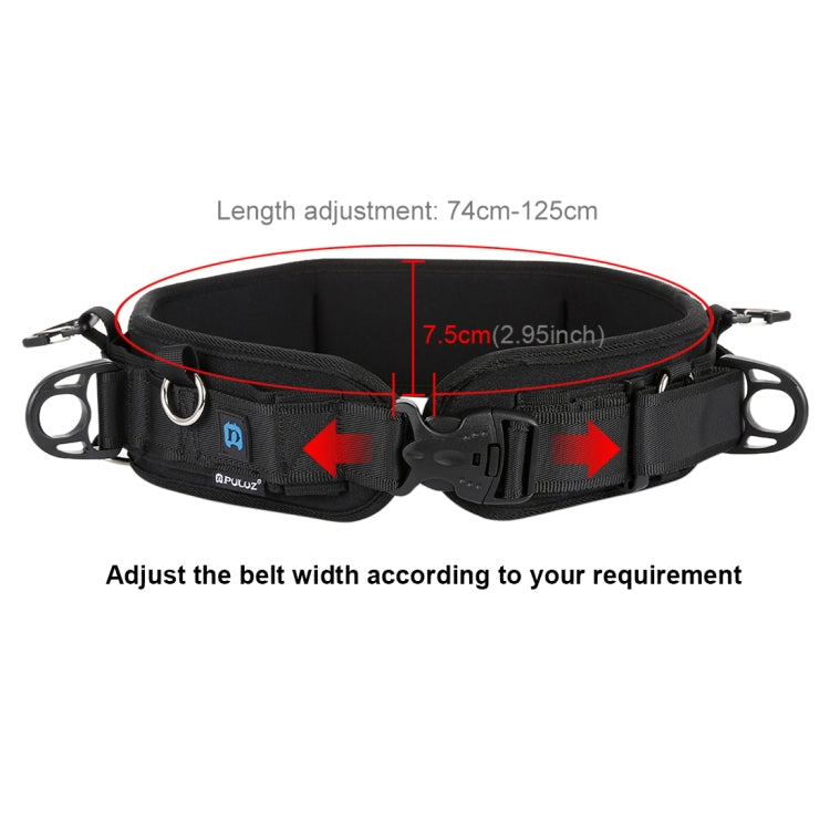 PULUZ Multi-functional Bundle Waistband Strap Belt  with Hook for SLR / DSLR Cameras - Camera Strap by PULUZ | Online Shopping South Africa | PMC TechLife | Buy Now Pay Later Mobicred