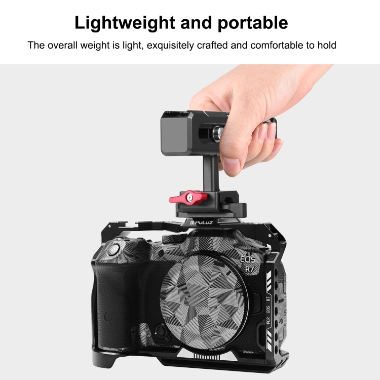 PULUZ Camera Top Handle Hand Grip for Camera Cage (Black) - Camera Stabilizer by PULUZ | Online Shopping South Africa | PMC TechLife | Buy Now Pay Later Mobicred